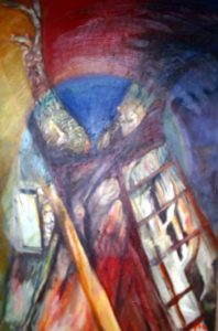 Veils Oil on Canvas 1996 80cmx70xm