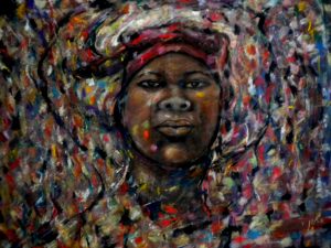 Shangaan Woman Pastel on paper 2011 80cmx90cm