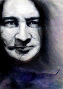 Portrait of Ian Gillan Pastel on paper 2002 83cmx60cm 