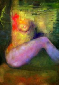 Nude woman II Pastel on paper 2009 80 cm x 90 cm